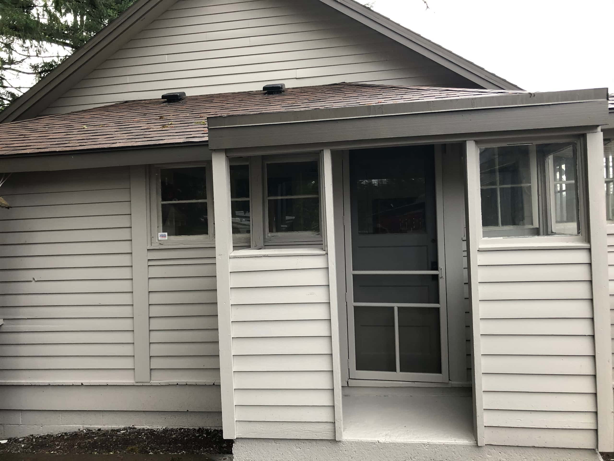 Reliance Roof Pros LLC | Lake Oswego | New Roof | Malarkey Vista AR | Antique Brown | Entrance
